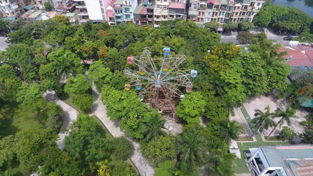 Hà Nội: Tháo dỡ những công trình vi phạm trong công viên Tuổi trẻ Thủ đô - Ảnh 14.