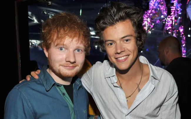 Ed Sheeran gọi Harry Styles là nghệ sĩ solo vĩ đại nhất thế giới - Ảnh 1.