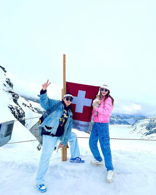 Vợ chồng Lee Da Hae - Se7en tận hưởng tuần trăng mật l&atilde;ng mạn ở trời T&acirc;y - Ảnh 3.