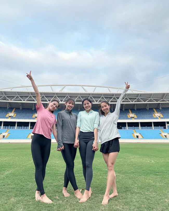 D&agrave;n cực phẩm của điền kinh Việt Nam khoe body 6 m&uacute;i trước ng&agrave;y l&ecirc;n đường dự SEA Games 32 - Ảnh 3.