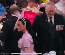 Katy Perry bối rối khi không tìm được chỗ ngồi tại lễ đăng quang của Vua Charles III - Ảnh 4.