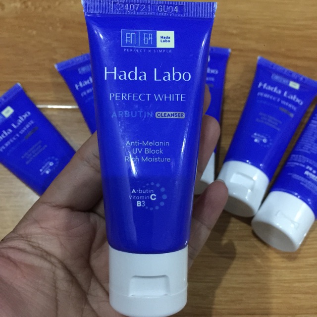 Thu hồi lô mỹ phẩm Hada Labo Perfect White Cleanser - Ảnh 1.