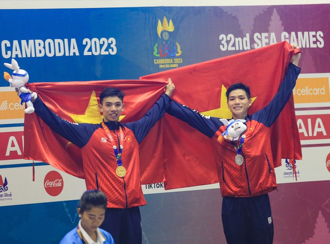 Tuyển bơi Việt Nam hái vàng SEA Games, hot boy Kim Sơn tiết lộ ý nghĩa hình xăm Olympic trên bắp tay - Ảnh 7.