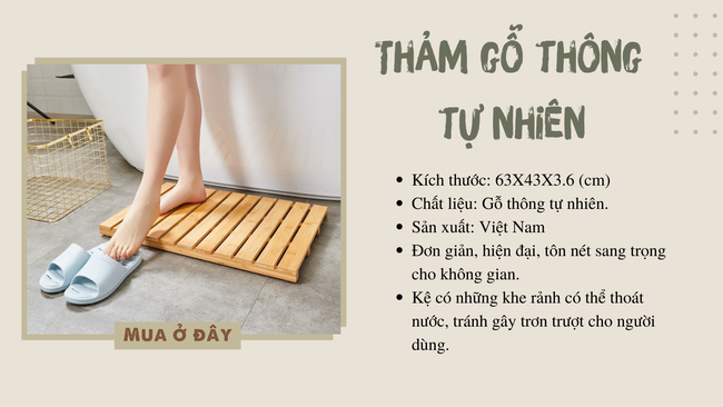 6 món nội thất bạn nên mua để thiết kế nhà tắm theo kiểu Nhật - Ảnh 3.