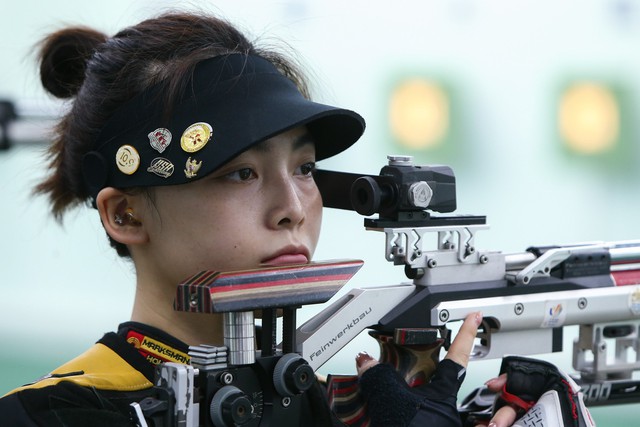 Hot girl bắn súng Phí Thanh Thảo tập luyện chuẩn bị cho ASIAD 19 - Ảnh 10.