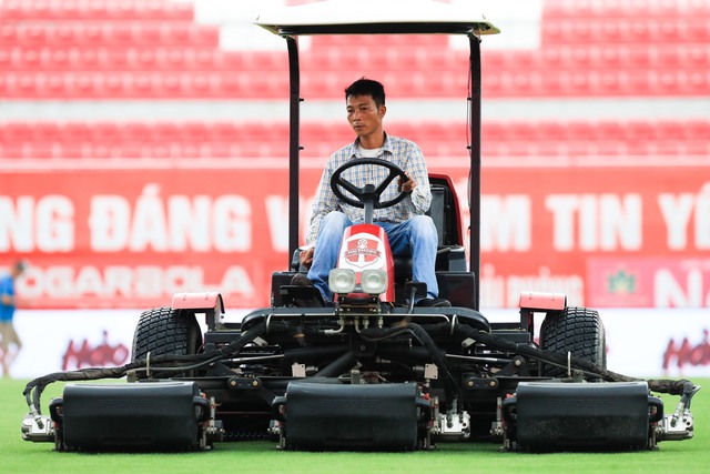 Sân Lạch Tray có diện mạo mới, sẵn sàng cho trận đấu của ĐT Việt Nam - Ảnh 8.