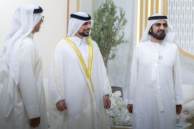Cận cảnh đám cưới của Công chúa Dubai: Cô dâu xinh đẹp lộng lẫy, từng chi tiết đều đẹp tựa cổ tích - Ảnh 7.