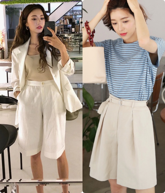 Kiểu quần shorts có khả năng trẻ hóa style công sở của nàng 30+ - Ảnh 9.