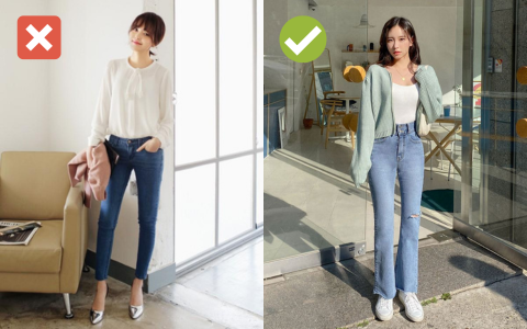 4 kiểu quần jeans chống chỉ định cho nàng thấp bé - Ảnh 1.
