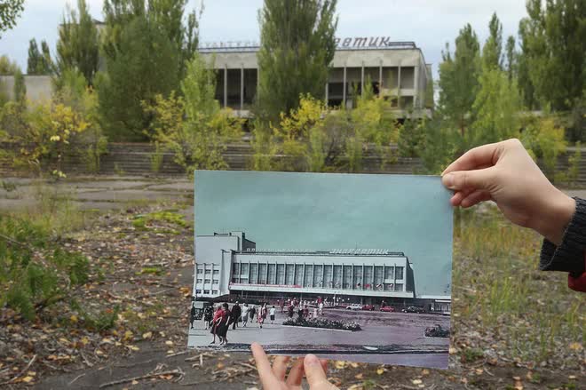 Những bức ảnh hiếm về vùng thảm họa hạt nhân Chernobyl sau gần 40 năm bị bỏ hoang