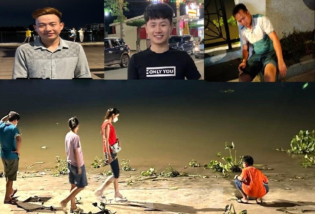 Cứu hai mẹ con người nước ngo&agrave;i dưới s&ocirc;ng S&agrave;i G&ograve;n, ba thanh ni&ecirc;n kiệt sức - Ảnh 1.
