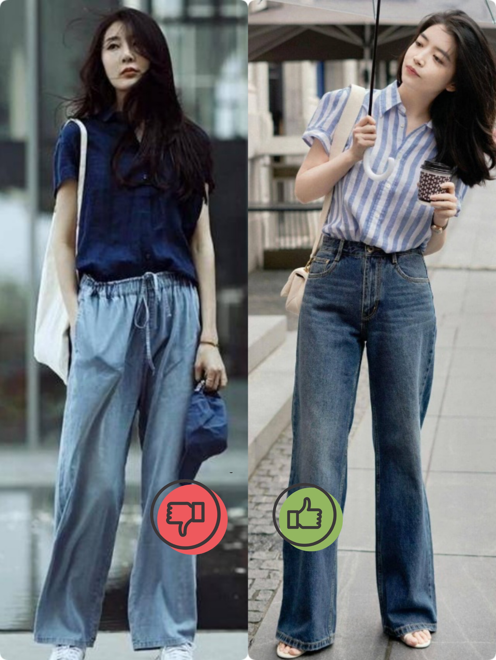 Chọn quần jeans tôn chiều cao cho nàng 30+ - Ảnh 2.
