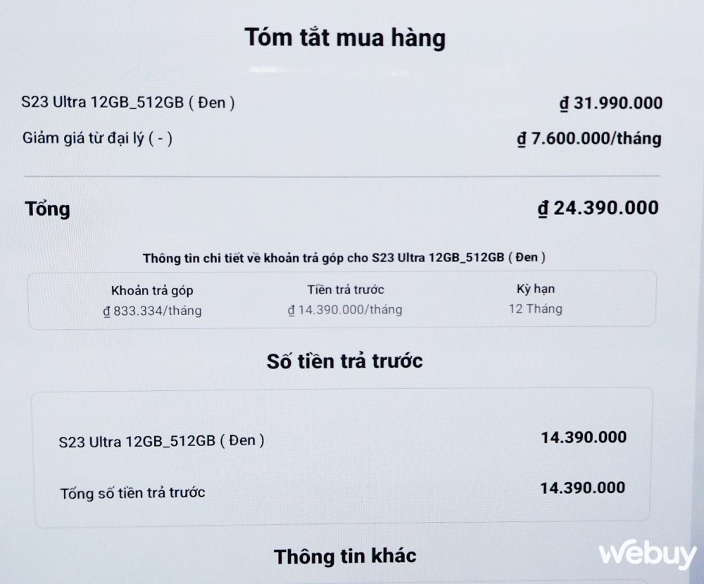 Thử mua Galaxy S23 Ultra trả góp qua Samsung Finance+: Chỉ tốn 5 phút ...