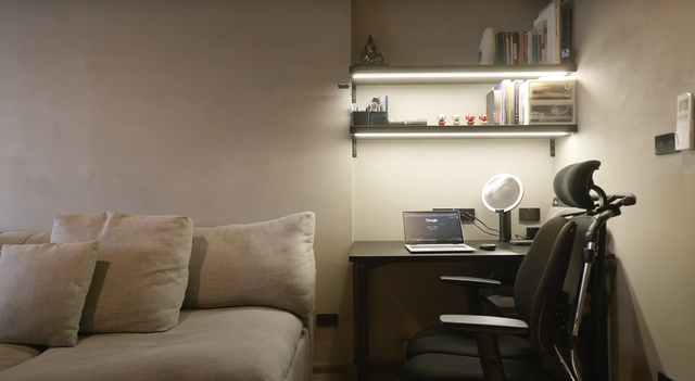 Em g&aacute;i thiết kế nh&agrave; cho anh trai: Căn hộ 33m2 xinh xắn, g&oacute;c n&agrave;o cũng đầy b&igrave;nh y&ecirc;n - Ảnh 4.