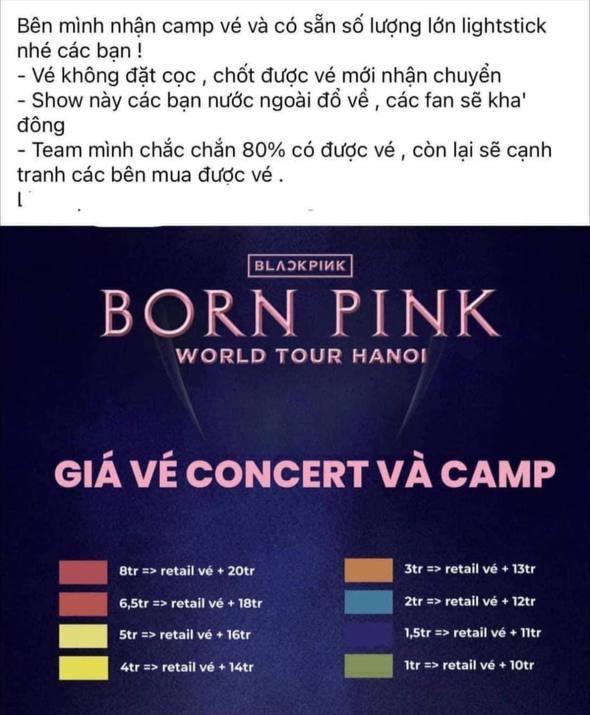 Nhiều đối tượng rao có 1000-2000 vé 'quan hệ' với nhà tài trợ, BTC concert BLACKPINK tại Việt Nam cảnh báo lừa đảo!