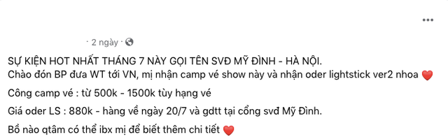 Nhiều đối tượng rao có 1000-2000 vé 'quan hệ' với nhà tài trợ, BTC concert BLACKPINK tại Việt Nam cảnh báo lừa đảo!