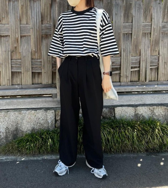 Blogger Nhật gợi ý cách phối đồ suông rộng mùa hè: Vừa xinh, mát lại hợp ai có chiều cao khiêm tốn - Ảnh 3.