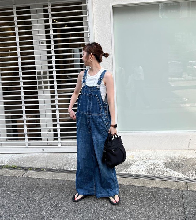 Blogger Nhật gợi ý cách phối đồ suông rộng mùa hè: Vừa xinh, mát lại hợp ai có chiều cao khiêm tốn - Ảnh 2.