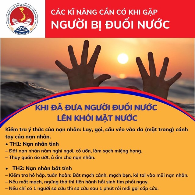 Chống đuối nước và cấp cứu trẻ đuối nước đúng cách - Ảnh 4.