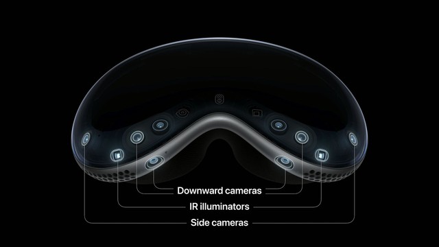 Cận cảnh k&iacute;nh thực tế hỗn hợp Apple Vision Pro gi&aacute; 3.500 USD mới ra mắt - Ảnh 9.