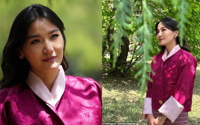 Nữ hoàng 'được vạn người mê' của Bhutan đăng ảnh xinh đẹp, dịu dàng mừng sinh nhật