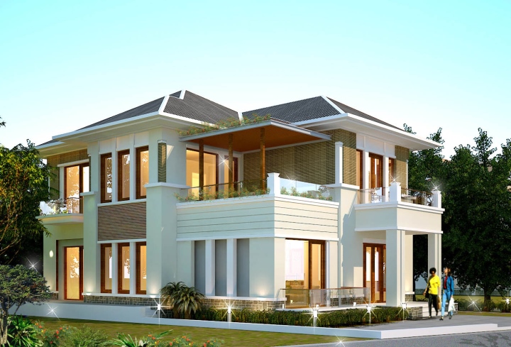 Mẫu biệt thự đơn lập có gì khác so với biệt thự song lập? - Ảnh 3. Mẫu biệt thự đơn lập có gì khác so với biệt thự song lập? - Ảnh 3.