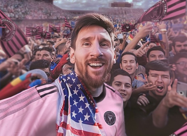 CLB mới của Messi yếu nhất giải Mỹ, sân nhỏ hơn cả Hàng Đẫy - Ảnh 1.