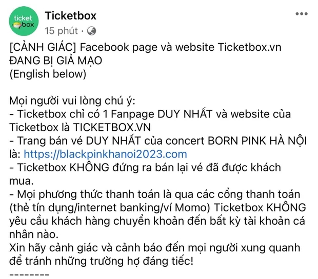 Cảnh giác thủ đoạn lừa đảo vé concert BLACKPINK: Đừng ham rẻ mà mắc “bẫy”, đến nhà riêng giao dịch chưa chắc an toàn - Ảnh 3.