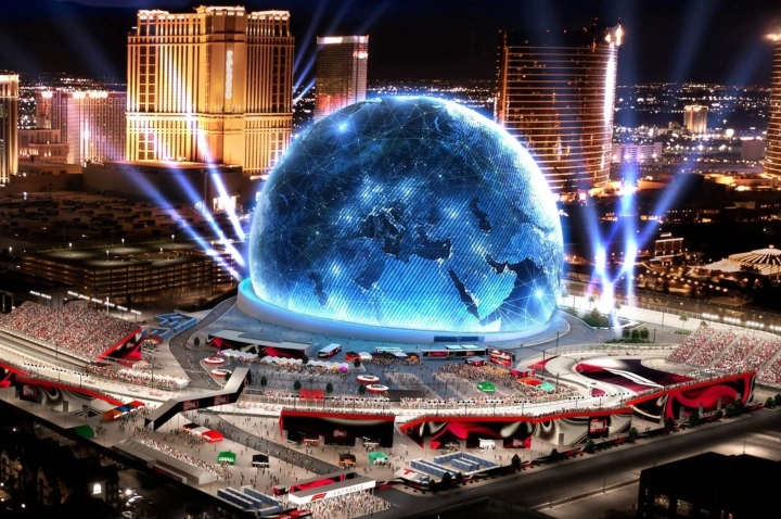 Nhà hát mô phỏng Trái đất trị giá 2 tỷ đô la đầy sống động ở Las Vegas