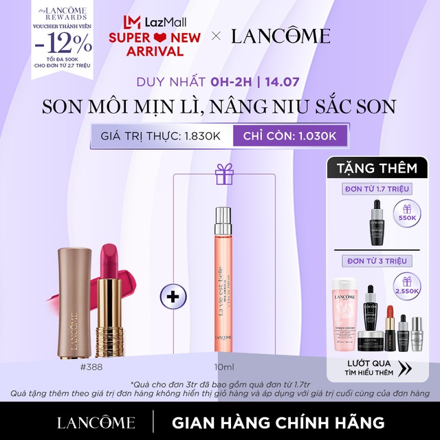 Deal độc quyền từ MAC v&agrave; Lanc&ocirc;me: 5 d&ograve;ng son mịn mướt, m&agrave;u đẹp v&ocirc; đối, ưu đ&atilde;i đến 40% k&egrave;m qu&agrave; tặng xịn - Ảnh 3.