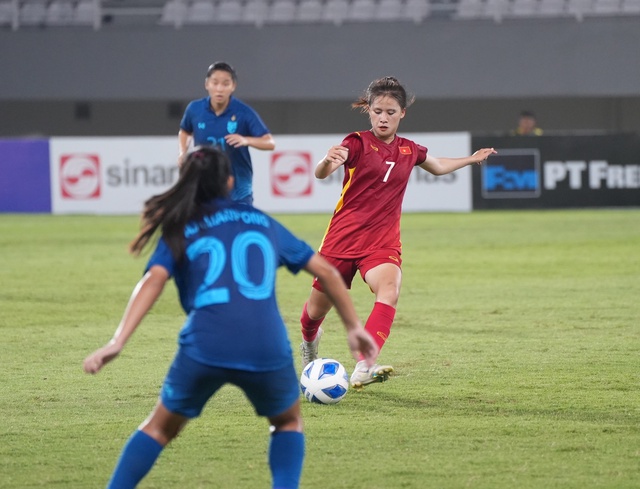 Thua Thái Lan, U19 nữ Việt Nam ngậm ngùi vị trí Á quân U19 nữ Đông Nam Á 2023 - Ảnh 10.