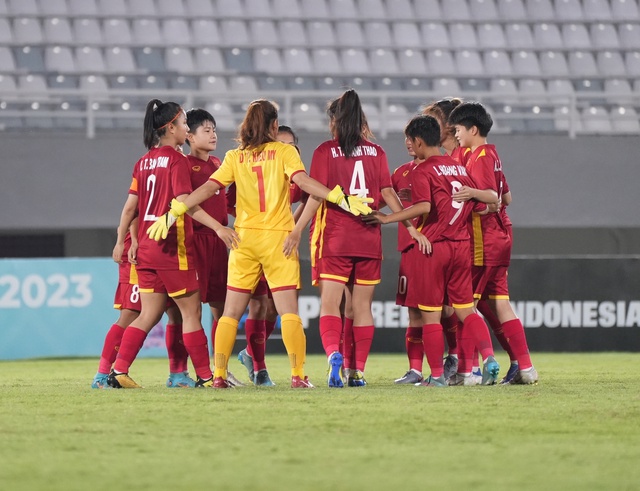 Thua Thái Lan, U19 nữ Việt Nam ngậm ngùi vị trí Á quân U19 nữ Đông Nam Á 2023 - Ảnh 3.
