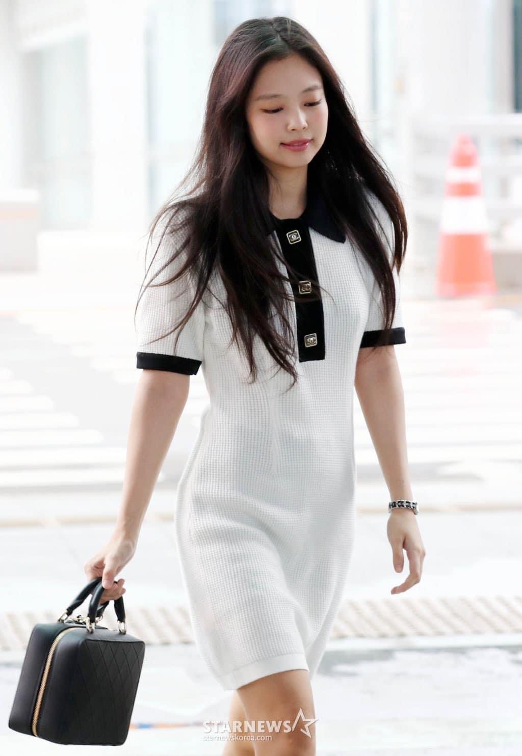 Sẵn) Chân váy dài trắng xếp tầng Jennie trẻ trung xinh xắn | Shopee Việt Nam