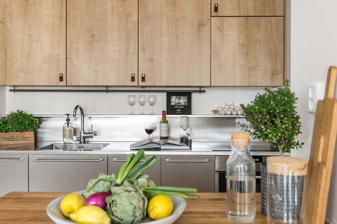 Căn hộ 47m2 với sắc xanh chủ đạo ai nhìn cũng thấy mát mắt - Ảnh 6. Căn hộ 47m2 với sắc xanh chủ đạo ai nhìn cũng thấy mát mắt - Ảnh 6.