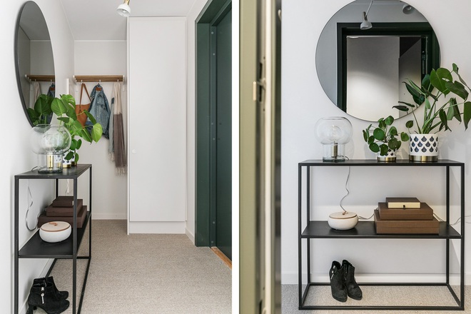 Căn hộ 47m2 với sắc xanh chủ đạo ai nhìn cũng thấy mát mắt - Ảnh 10. Căn hộ 47m2 với sắc xanh chủ đạo ai nhìn cũng thấy mát mắt - Ảnh 10.