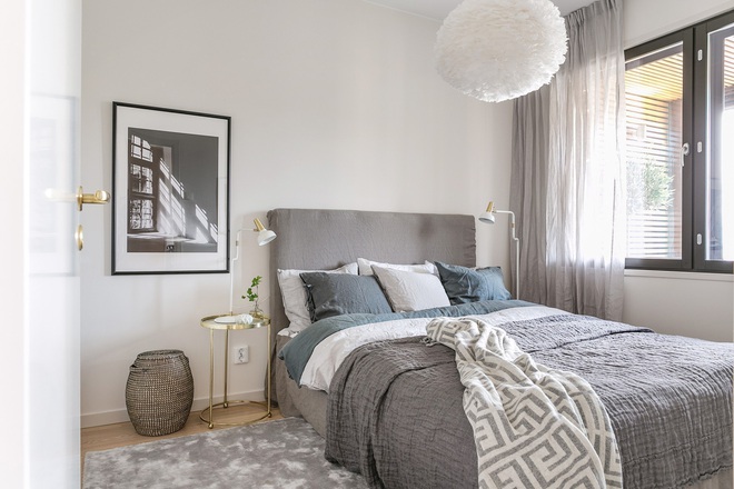 Căn hộ 47m2 với sắc xanh chủ đạo ai nhìn cũng thấy mát mắt - Ảnh 8. Căn hộ 47m2 với sắc xanh chủ đạo ai nhìn cũng thấy mát mắt - Ảnh 8.