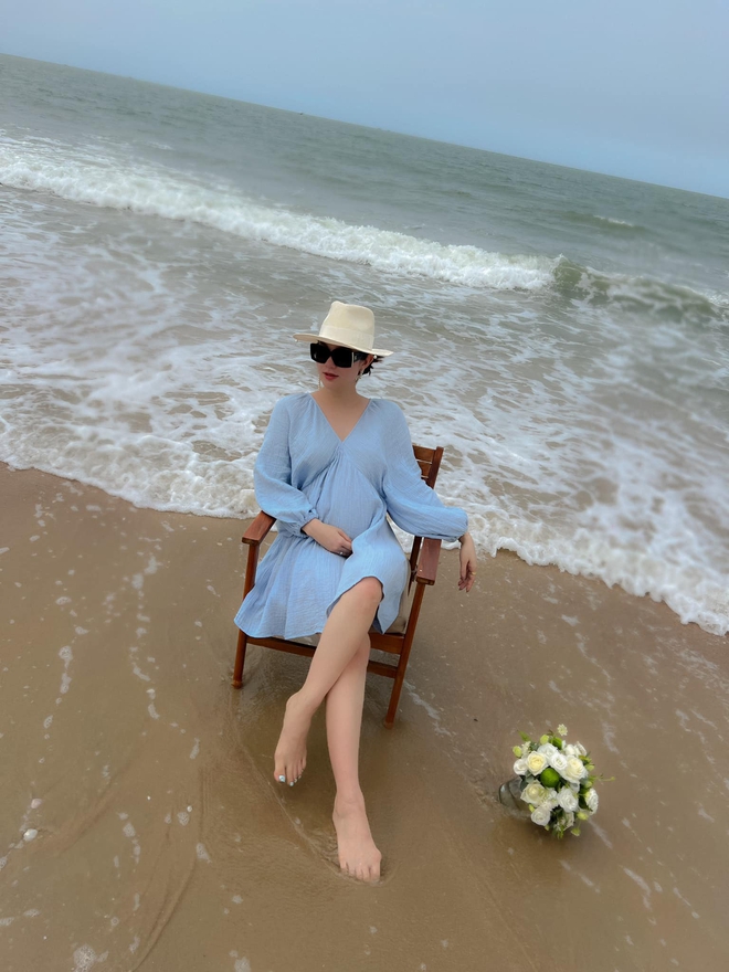 Minh Hằng bụng vượt mặt vẫn làm việc nhà, gây lo lắng vì 1 dấu hiệu trong giai đoạn cuối thai kỳ - Ảnh 6.