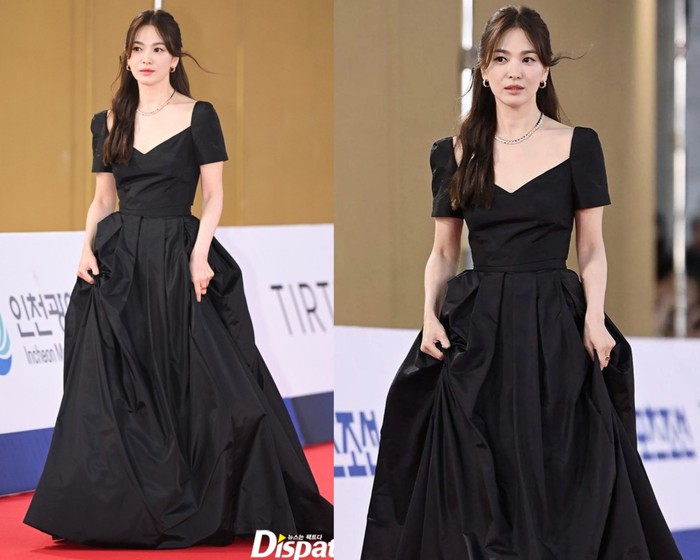 Sự tinh tế của Song Hye Kyo khi diện váy dạ hội - Ảnh 7.