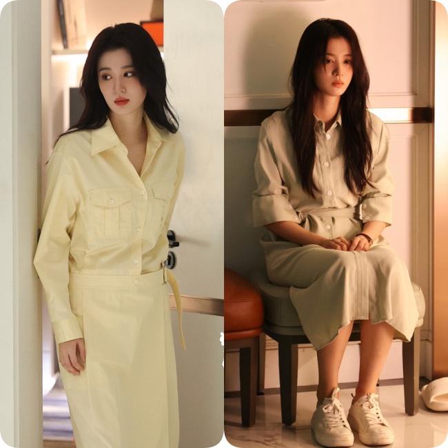 Một mẫu váy công sở…