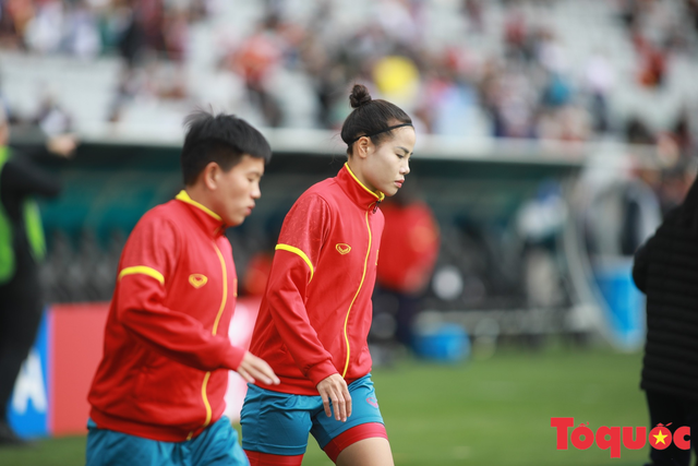 Đội tuyển nữ Việt Nam 0-3 tuyển Mỹ: Các cô gái Việt Nam thi đấu kiên cường trong ngày ra mắt World Cup - Ảnh 16.
