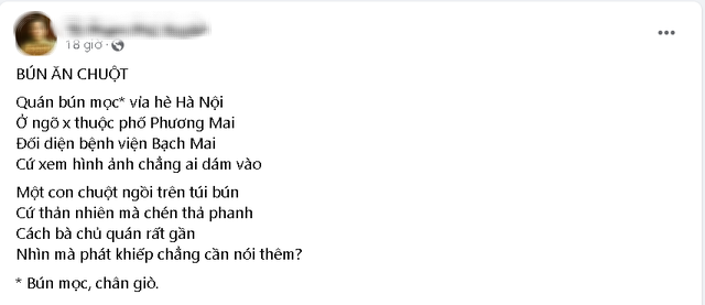 Xử phạt, dừng hoạt động quán ăn có chuột ngồi chễm trệ trên túi bún - Ảnh 5.