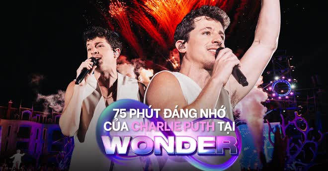 Charlie Puth tại 8Wonder: Người nghệ sĩ “chơi đùa” với âm nhạc, khán giả thưởng thức trọn vẹn The Charlie Live Experience đẳng cấp quốc tế - Ảnh 2.