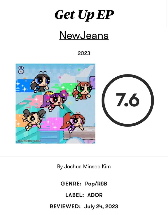 Pitchfork chấm điểm album NewJeans cao hơn cả BTS, BLACKPINK: Họ là một trong những nhóm Kpop thú vị nhất hiện nay - Ảnh 2.