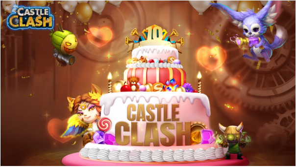 Castle Clash đánh dấu hành trình 10 năm với chuỗi sự kiện chào mừng sinh nhật - Ảnh 1.