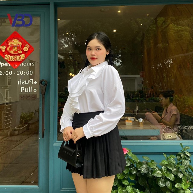 N&agrave;ng blogger người H&agrave;n sở hữu th&acirc;n h&igrave;nh mũm mĩm vẫn tự tin diện đồ khoe eo - Ảnh 15.