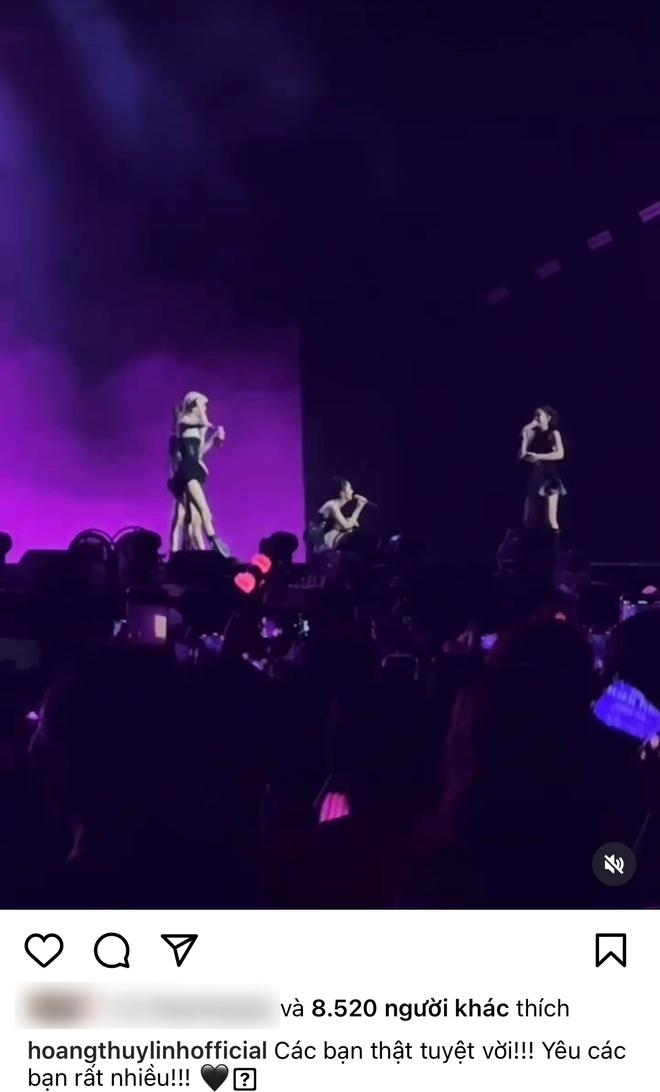 Hoàng Thuỳ Linh đứng ngồi không yên sau khi BLACKPINK gây bão vì nhảy See Tình trong siêu concert - Ảnh 4.
