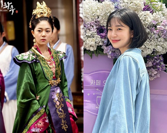 Nữ diễn viên phim Hoàng hậu Ki có phong cách trẻ trung ở tuổi 33 - Ảnh 1.