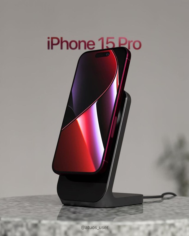iPhone 15 Pro có thiết kế nhảy vọt sau nhiều năm, màu đỏ rượu vang sang trọng đầy hấp dẫn - Ảnh 3.