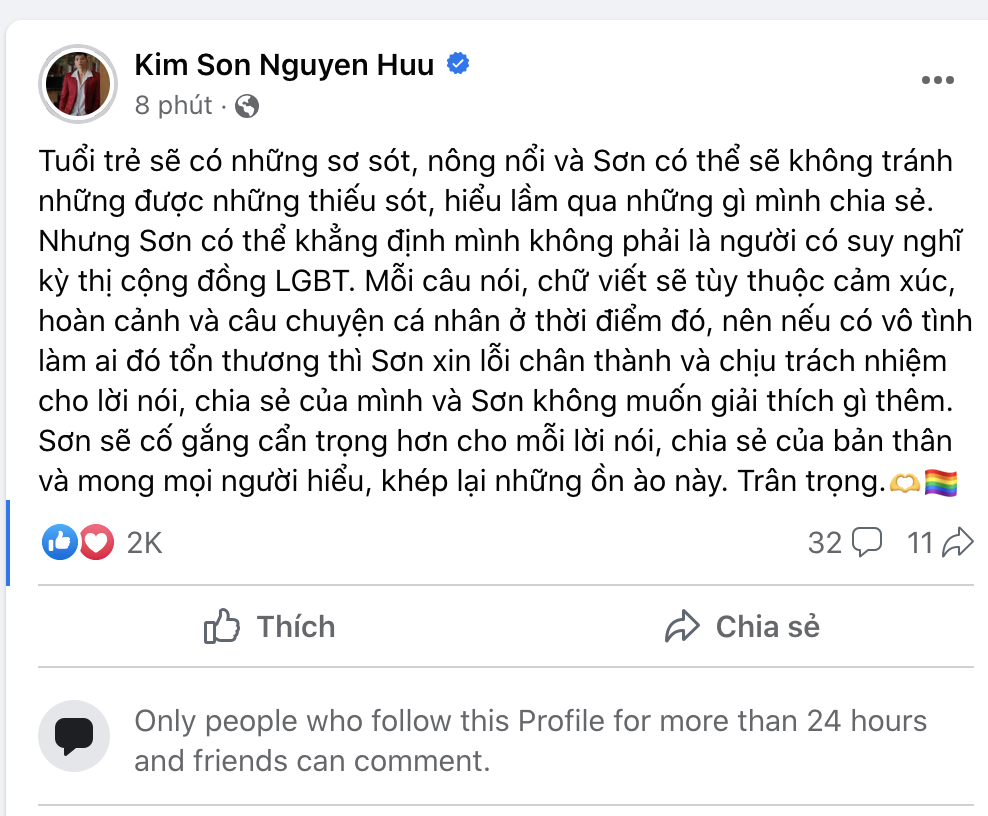 Giữa ồn ào vụ Hoa hậu Ý Nhi, kình ngư Kim Sơn bất ngờ nhận mình đã nông nổi 1 chuyện - Ảnh 2.