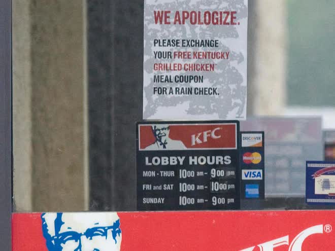 Quyết định sai lầm của KFC từng khiến cả đế chế rơi vào khủng hoảng với khoản lỗ 42 triệu đô